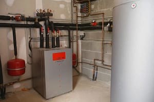 unité intérieure et raccordement réseau pompe a chaleur